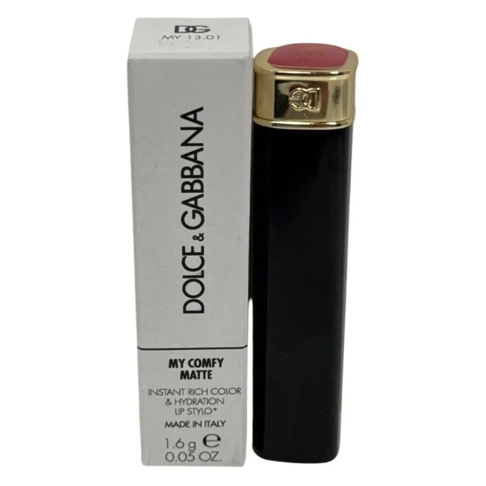 Dolce & Gabbana My Comfy Matte Lipstick Lip Stylo MY 13.01 Fair Pink Rich Color